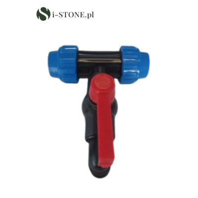 Trójnik złącze S60x6x32mm do kontenera IBC Mauzer z kranem 1 cal